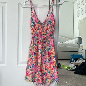 White Fox Floral Romper